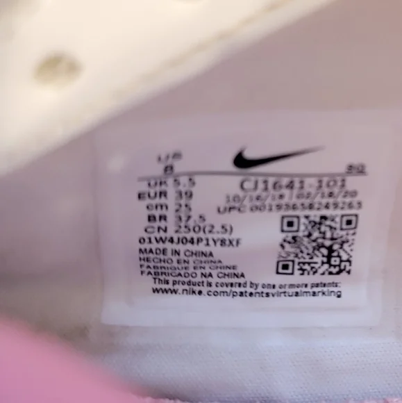 Nike Womens Air Force 1 Shadow In Washed Coral Size 8 - Picture 13 of 13